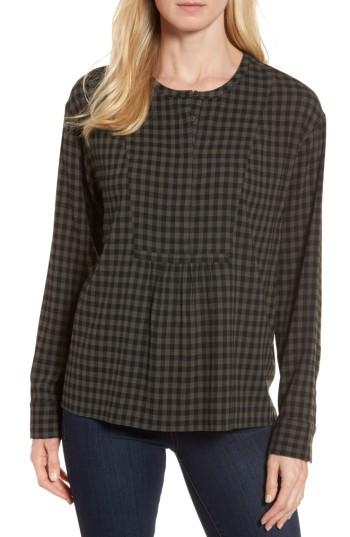 Women's Nordstrom Signature Gingham Check Blouse