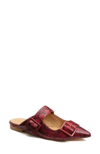 Women's Bill Blass Sylie Pointy Toe Mule M - Red