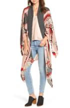 Women's Free People Morning Glory Kimono, Size - Black