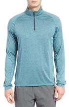 Men's Zella Jordanite Quarter Zip Pullover - Blue/green