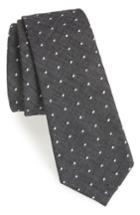 Men's 1901 Velasco Dot Cotton Tie, Size - Blue