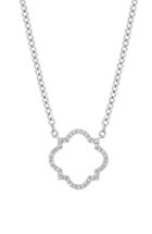 Women's Bony Levy Clover Diamond Pendant Necklace (trunk Show Exclusive)