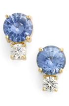 Women's Jemma Wynne Sapphire & Diamond Stud Earrings