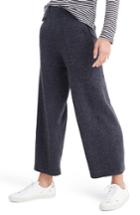 Women's Madewell Wide Leg Sweater Pants - Grey