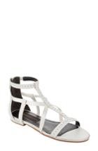 Women's Donna Karan Kim Sandal M - White