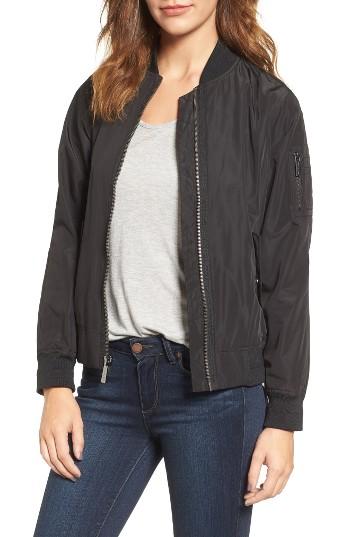 Women's Michael Michael Kors Bomber Jacket - Black