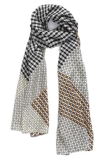 Women's Echo Villa Tile Oblong Silk Scarf