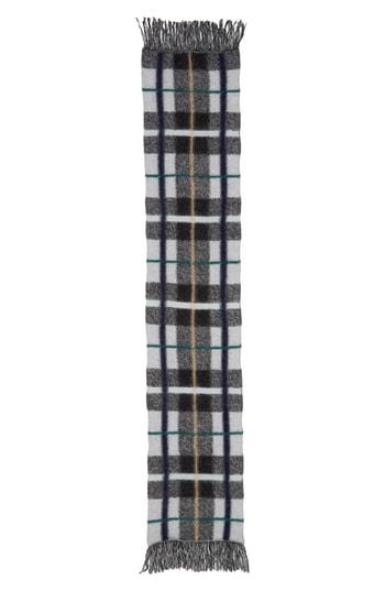Women's Stella Mccartney Plaid Wool Scarf, Size - Blue