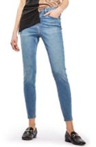 Petite Women's Topshop Jamie High Waist Skinny Jeans X 28 - Blue