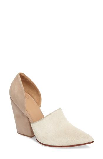 Women's Huma Blanco Willa Calf Hair Pump Us / 37eu - White