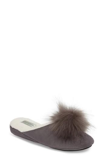 Women's Patricia Green Pretty Pouf Slipper M - Grey