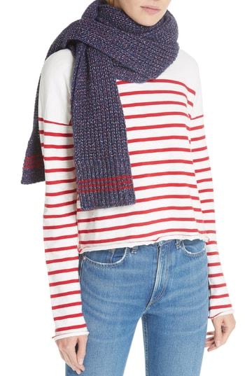 Women's Rag & Bone Cheryl Scarf, Size - Blue