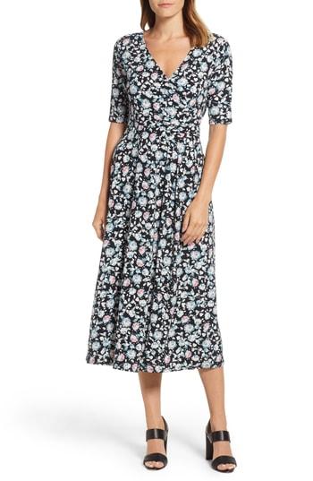 Women's Chaus Bud Jubilee Midi Dress - Black