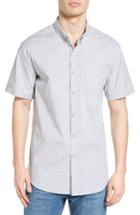 Men's Billabong Marker Print Woven Shirt - Grey