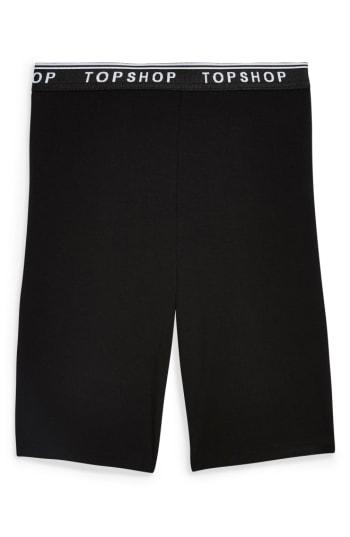 Women's Topshop Biking Shorts Us (fits Like 0) - Black