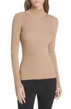 Women's Dvf Chevron Crewneck Crop Sweater