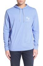 Men's Southern Tide Graphic Hooded Long Sleeve T-shirt - Blue