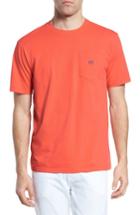 Men's Southern Tide Skipjack Logo Fit T-shirt, Size Large - Orange
