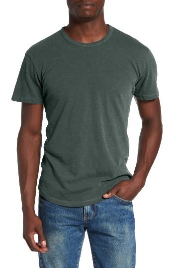 Men's Alternative 'post Game' Crewneck T-shirt - Green