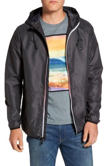 Men's Rip Curl Tamarindo Anti Series Hooded Jacket - Black