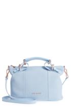 Ted Baker London Salbett Top Handle Leather Tote - Blue
