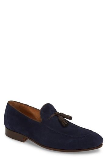 Men's Donald Pliner Ario Tassel Loafer M - Blue