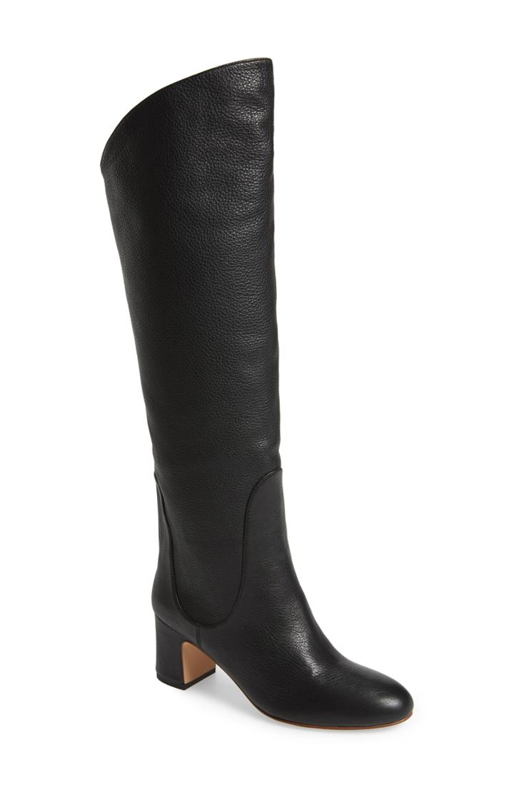 Women's Splendid Nick Knee High Boot .5 M - Black