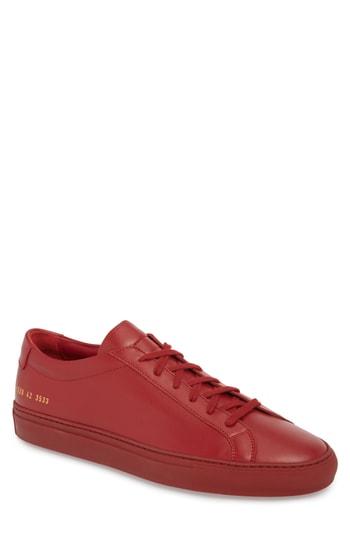 Men's Common Projects Original Achilles Sneaker Us / 40eu - Red