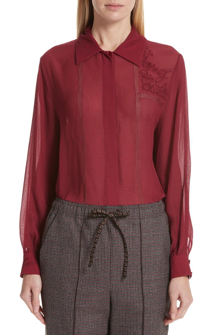 Women's Free People Lala Mock Neck Top - Red