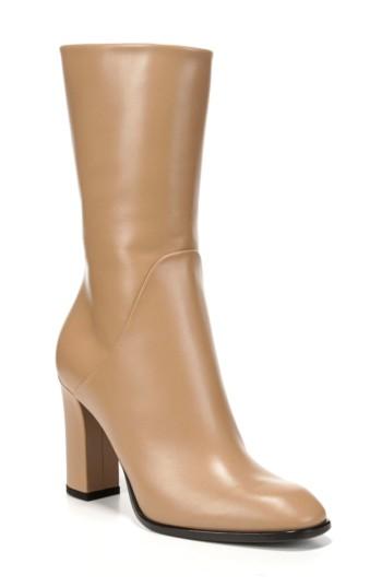 Women's Via Spiga Adrinna Mid Calf Boot M - Beige