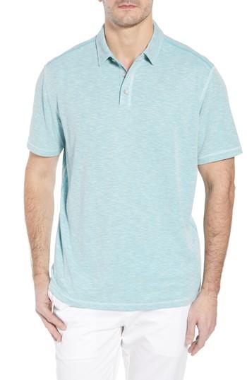 Men's Tommy Bahama Flip Tide Tee Spectator Polo - Blue