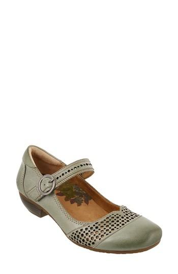 Women's Taos Esteem Mary Jane Pump .5 M - Green