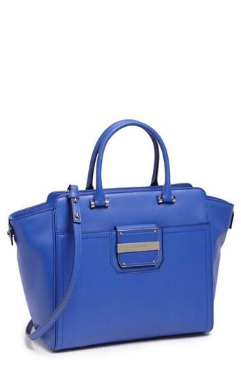 Milly 'colby' Leather Tote, Extra