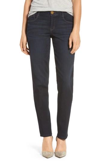 Women's Wit & Wisdom Ab-solution Straight Leg Jeans - Blue