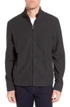 Men's James Perse Zip-up Heathered Knit Jacket - Grey