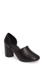 Women's Grey City Sarah Column Heel Pump .5 M - Black