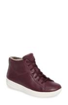 Women's Fitflop F-sporty(tm) Genuine Shearling Sneaker Boot M - Purple