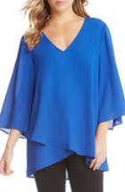 Women's Karen Kane Strappy V-back Crossover Top - Yellow