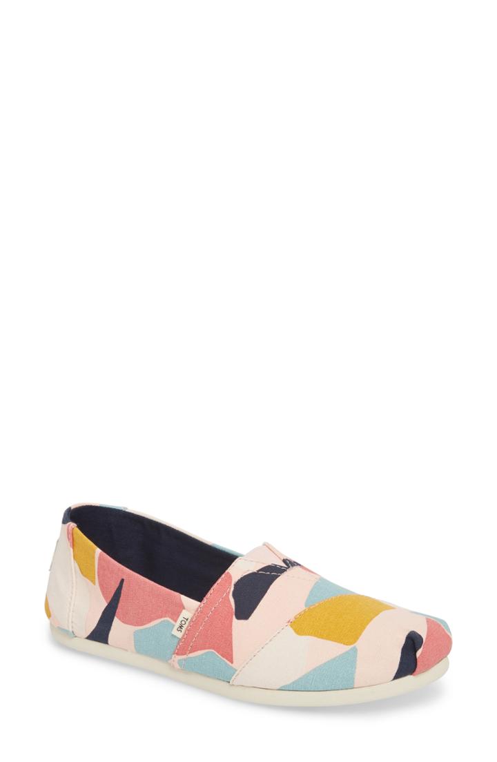Women's Toms Alpargata Slip-on Sneaker .5 B - Pink