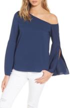 Women's Cooper & Ella Elin Sliding One-shoulder Top - Blue