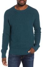 Men's Bonobos Slim Fit Cotton & Cashmere Sweater, Size - Blue