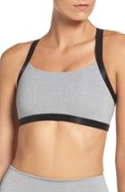 Women's Beyond Yoga Overture Strappy Sports Bra - Grey