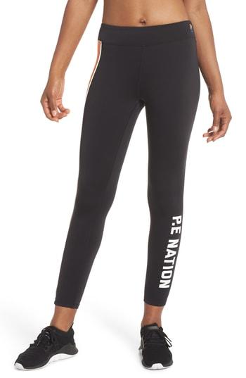 Women's P.e Nation Sport Parade Leggings - Black