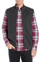 Men's Tommy Bahama Flip Side Reversible Zip Vest, Size - Grey