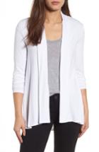 Women's Vince Camuto Open Front Cardigan, Size - White