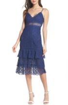 Women's Ever New Katie Tiered Lace Dress - Blue