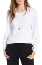Women's Treasure & Bond Blouson Sleeve Tee, Size - White