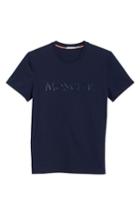 Men's Moncler Maglia Print T-shirt - Blue