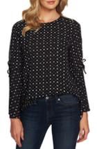 Women's Cece Party Dot Blouse, Size - White