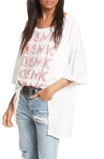 Women's Free People Cosmic Tee - Ivory